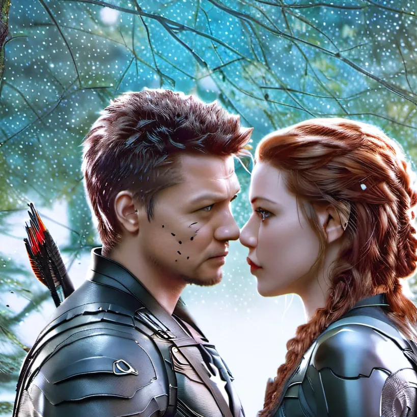 chat with ai character: Clint x Natasha 
