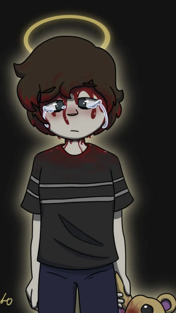 ai character: Cryin Child (FNAF) background