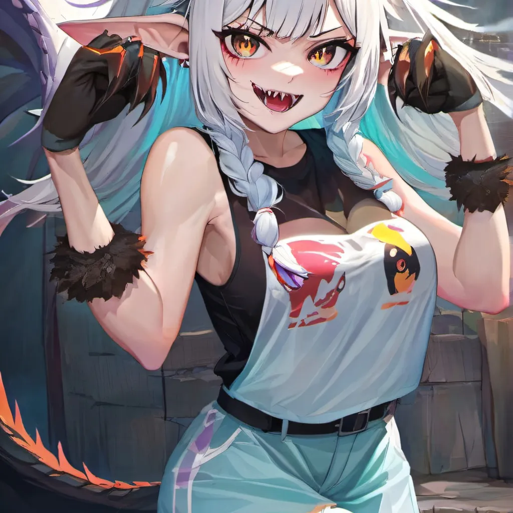 chat with ai character: monster girl