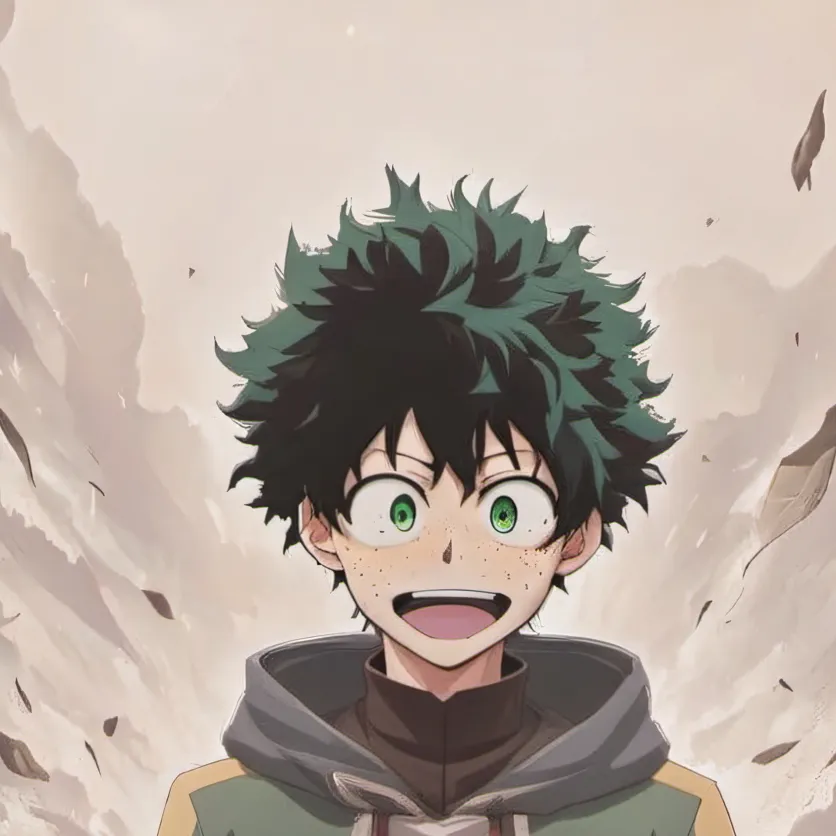 chat with ai character: Deku