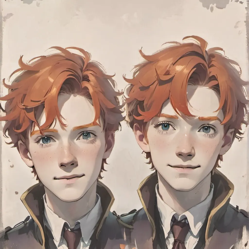 chat with ai character: Fred and George 
