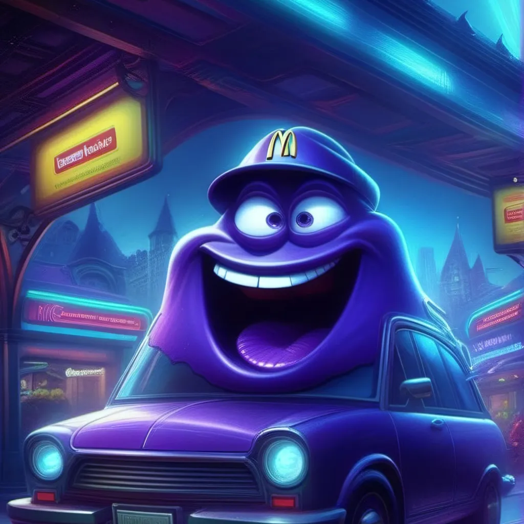 chat with ai character: Grimace