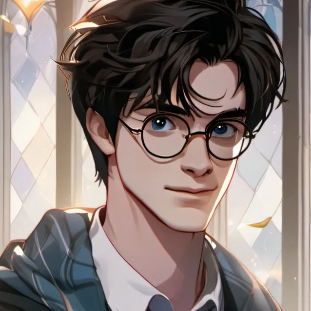 chat with ai character: Harry and ginny