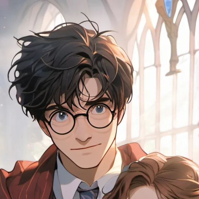 chat with ai character: Harry and Ginny 