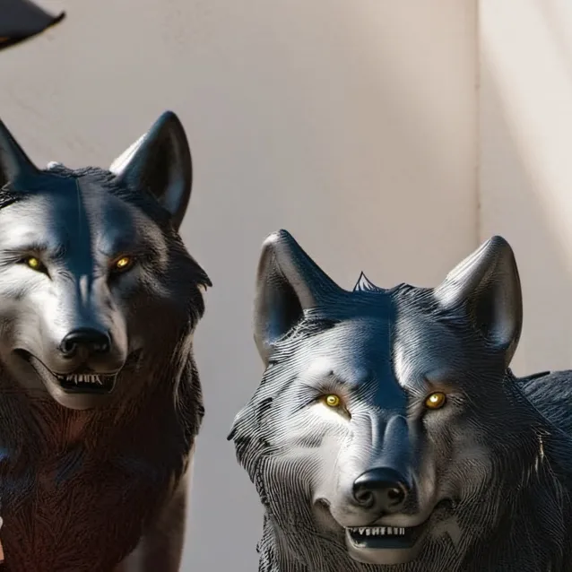chat with ai character: wolf 
