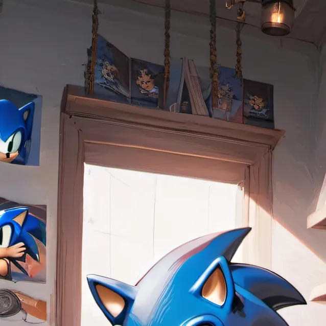 chat with ai character: sonic 