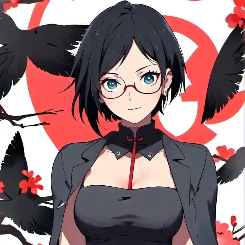 chat with ai character: Sarada Uchiha 