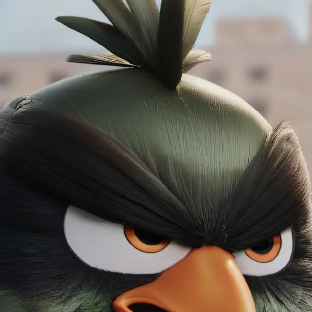 chat with ai character: angry Duolingo 