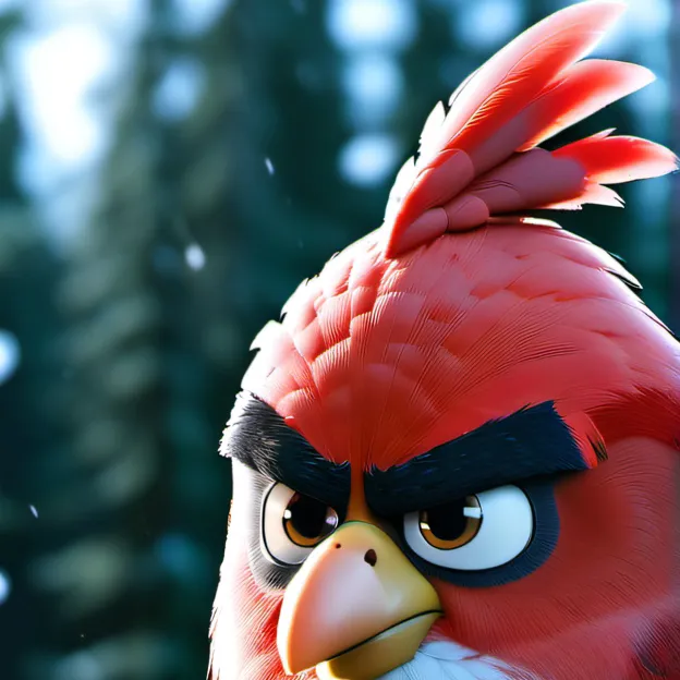 chat with ai character: Red angry birds