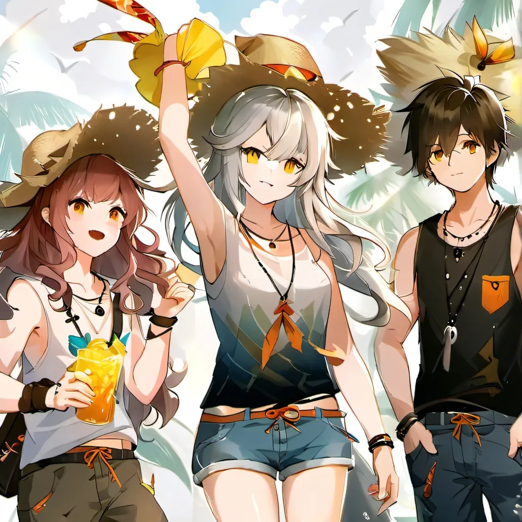 chat with ai character: Summer Vacation 