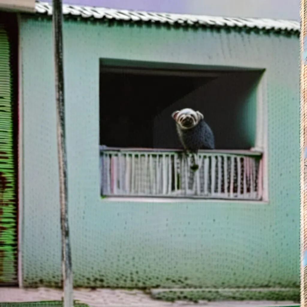 chat with ai character: creepy dog