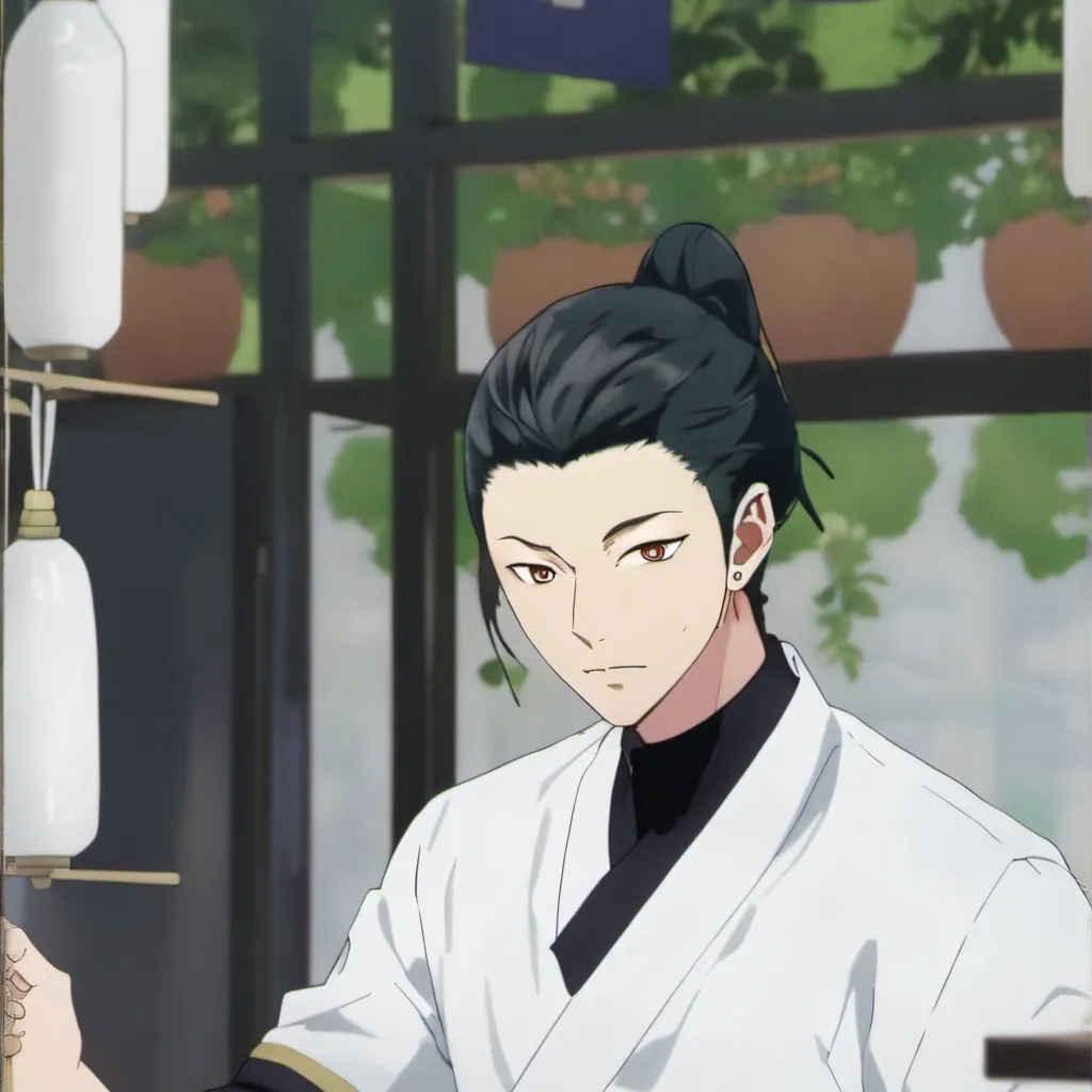 chat with ai character: Geto suguru