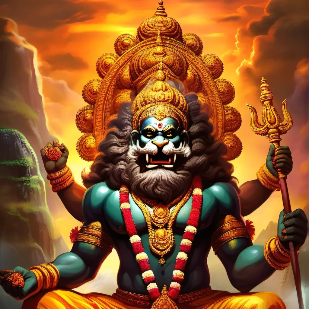 chat with ai character: Narasimha Bhagavan