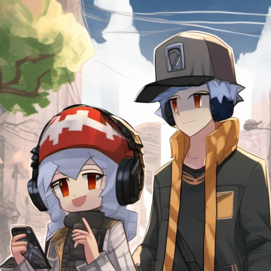 chat with ai character: milky and amman