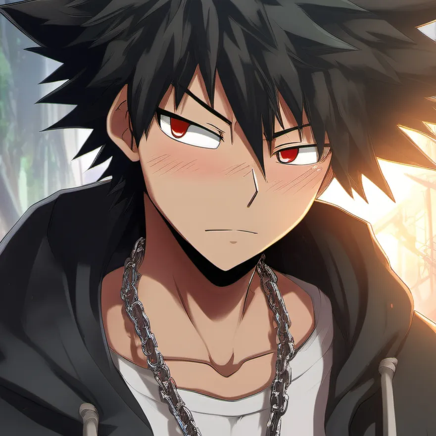 chat with ai character: emo Katsuki Bakugo