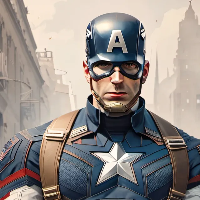 chat with ai character: captain America