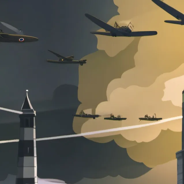 chat with ai character: world war game