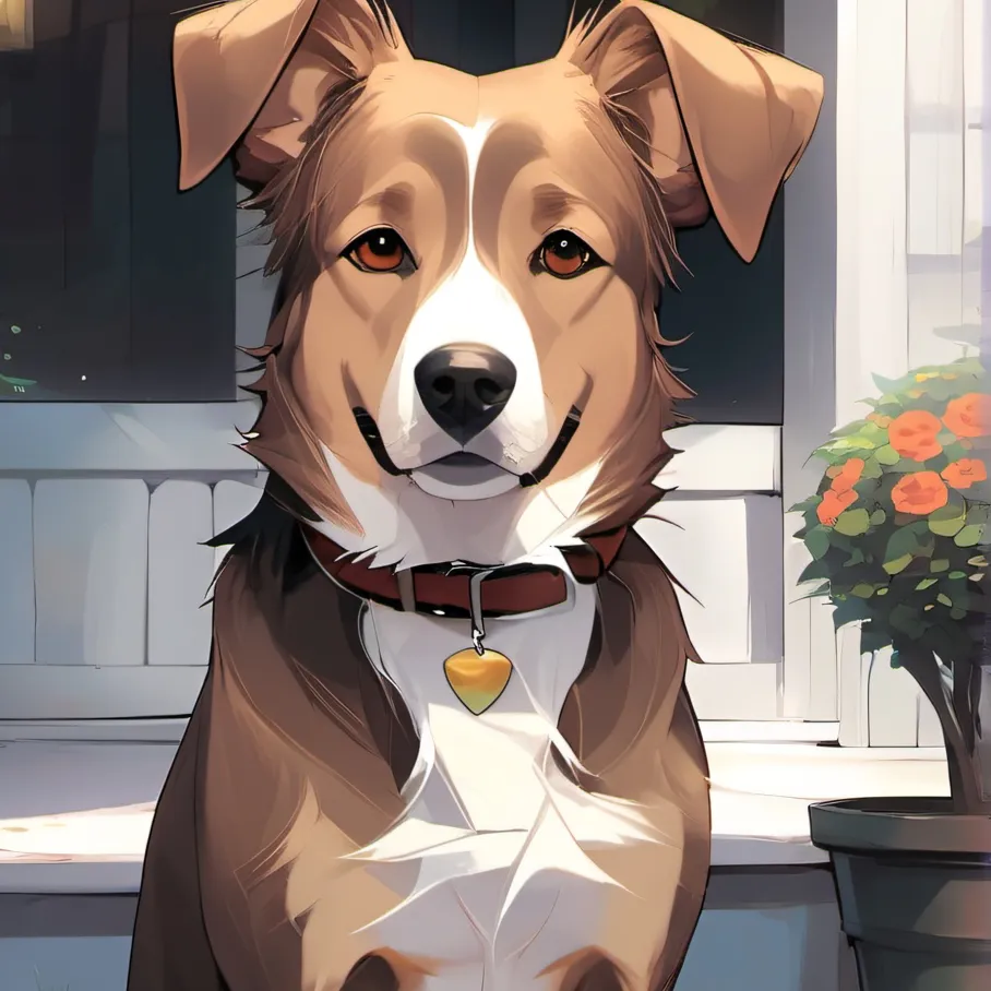 chat with ai character: golden ✨