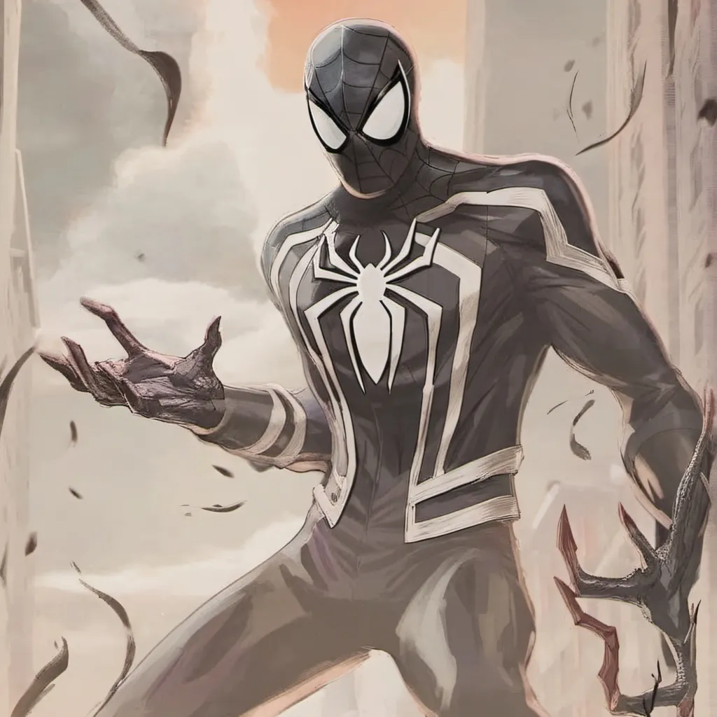 chat with ai character: Symbiote spiderman