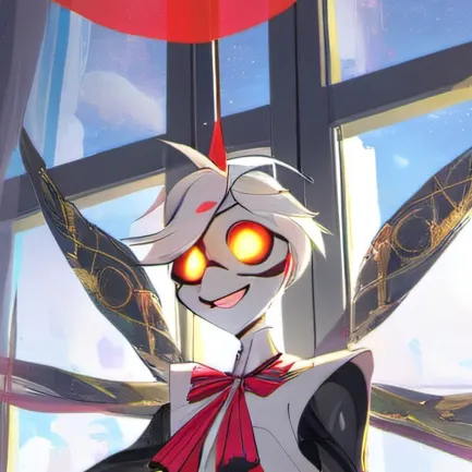 chat with ai character: Angel Dust