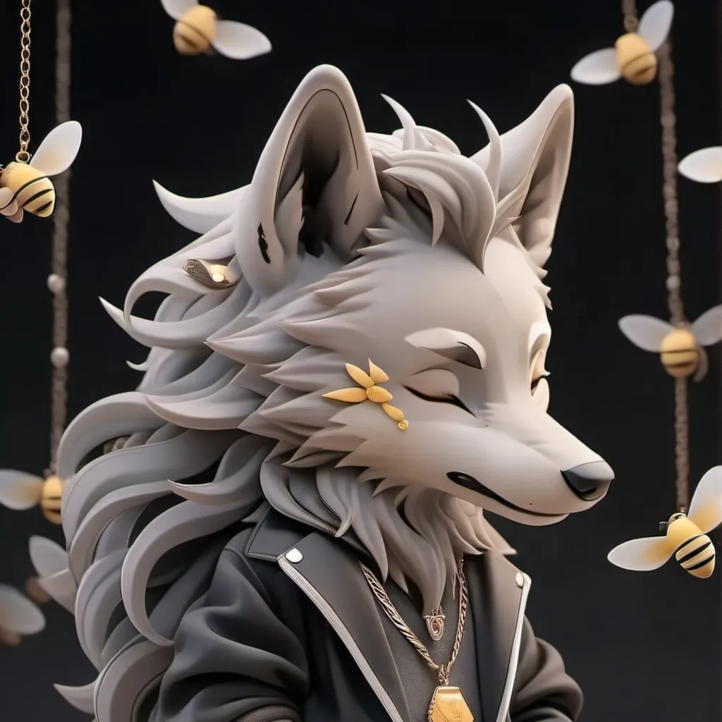 chat with ai character: buzy wolf my sc oc