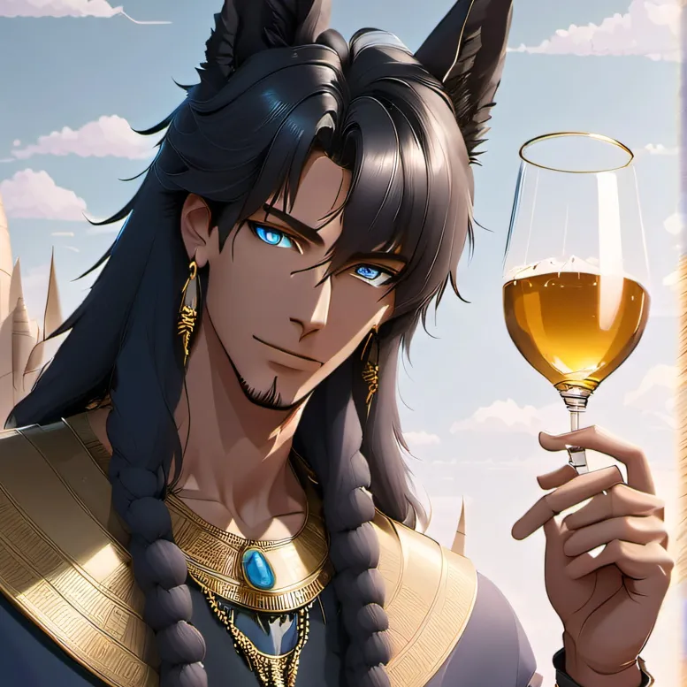 chat with ai character: Anubis 