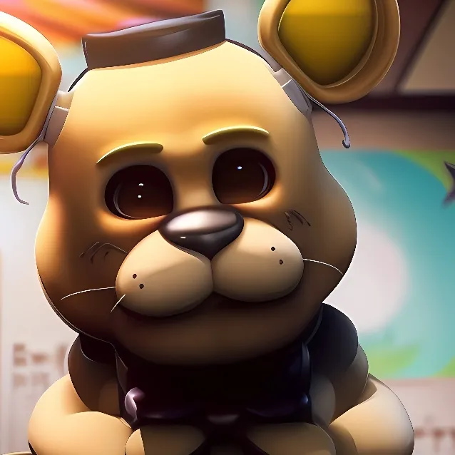 chat with ai character: golden freddy