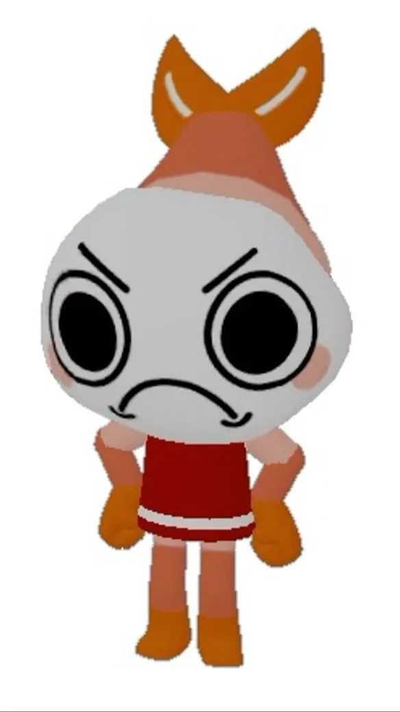 ai character: Shrimpo background