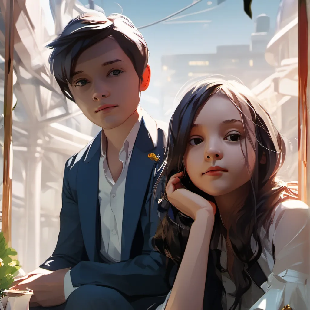 chat with ai character: Amelia and Wolfy