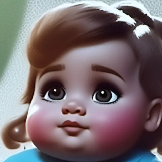 chat with ai character: chubby baby