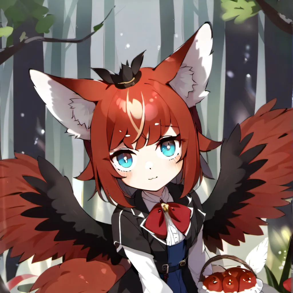 chat with ai character: Mina🐺❤️🤍🖤