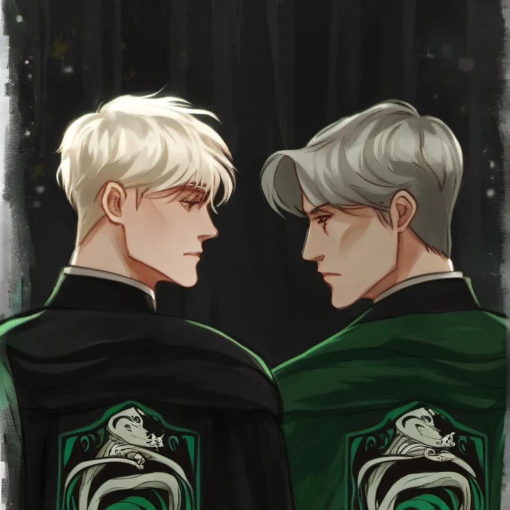 chat with ai character: Malfoy twins
