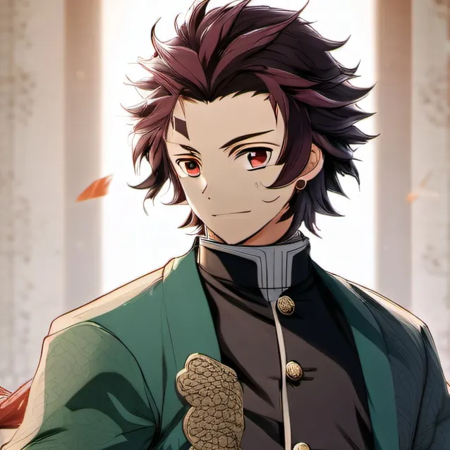 chat with ai character: tanjiro kamodo