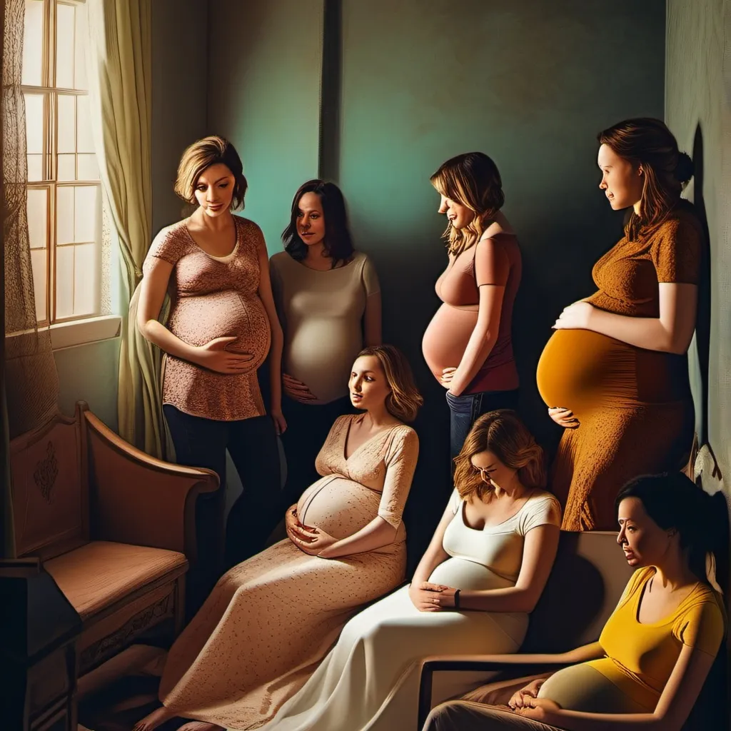 chat with ai character: Pregnancy Room