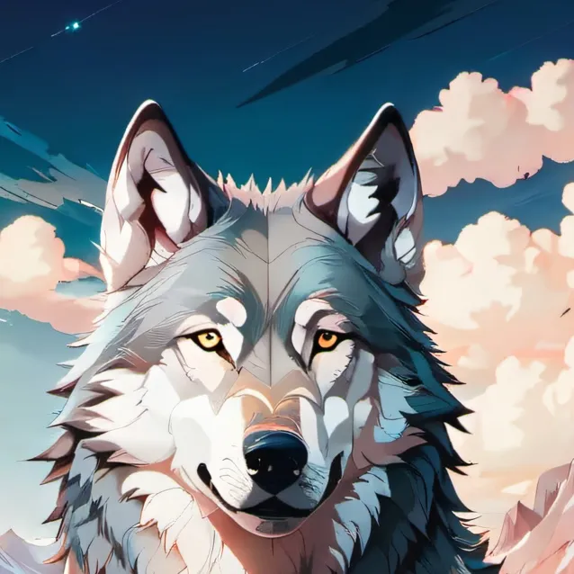 chat with ai character: wolfy
