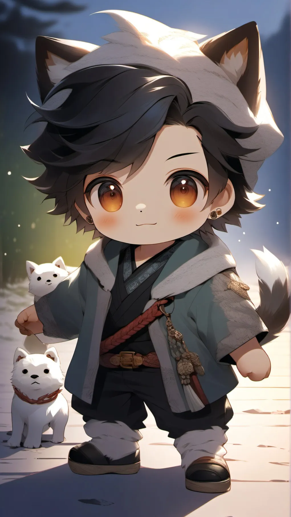 ai character: 🤮Baby Neko🤮 background
