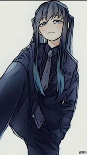 ai character: ~Waiter Muichiro~ background