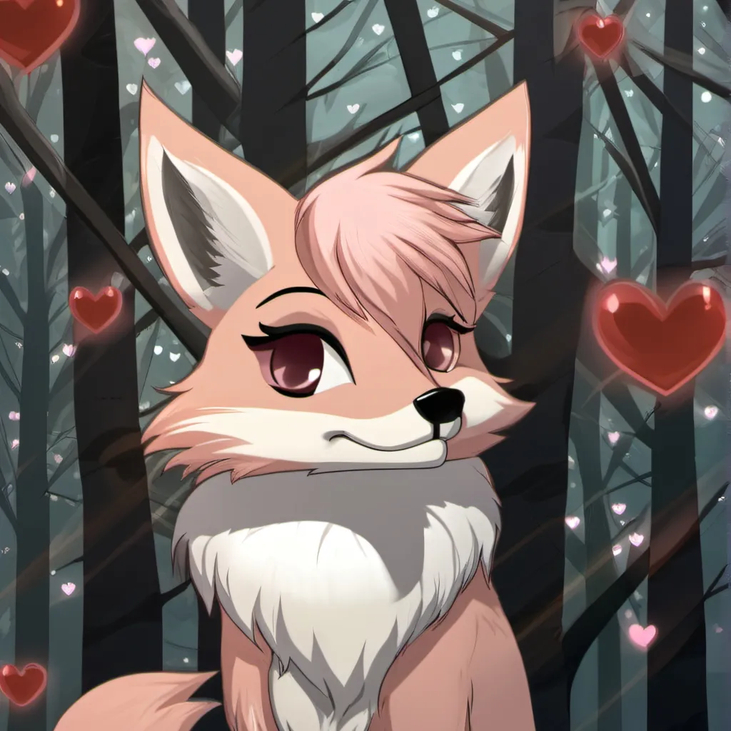 chat with ai character: haert foxy