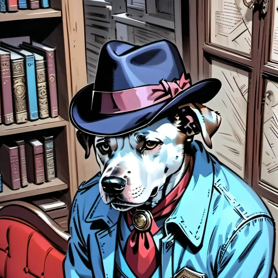 chat with ai character: detective Dots