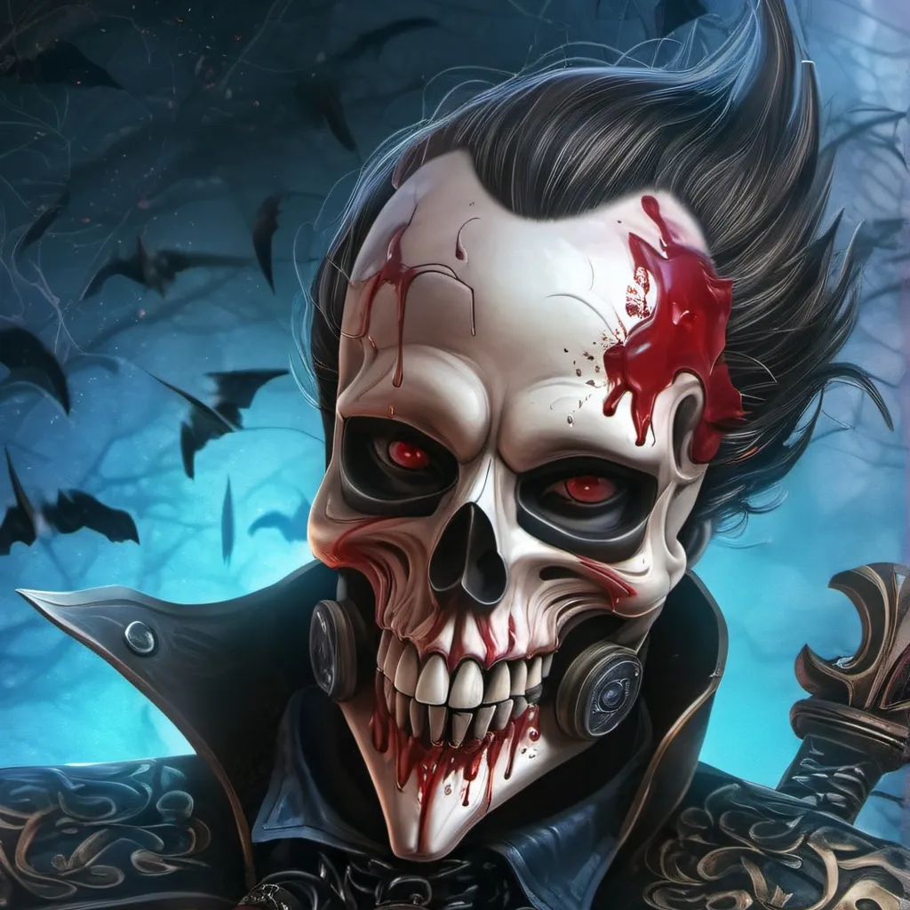 chat with ai character: Skull (horror) 