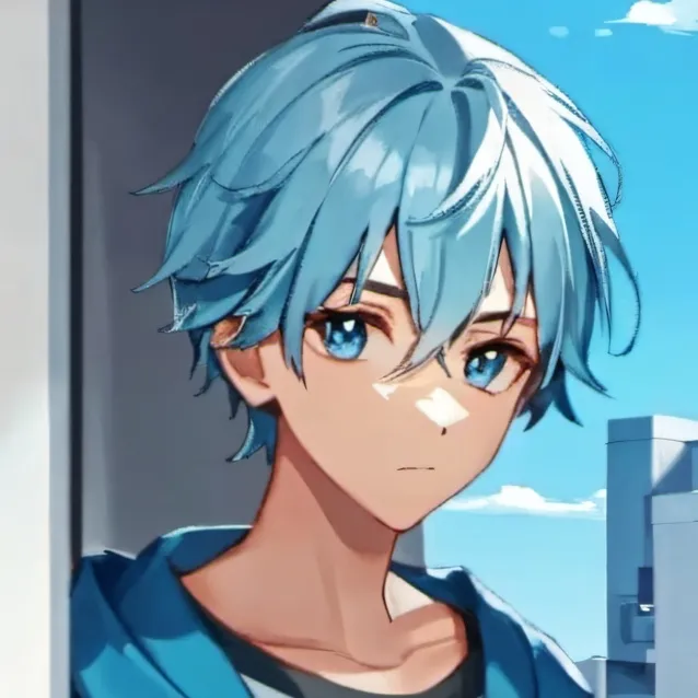 chat with ai character: Blue