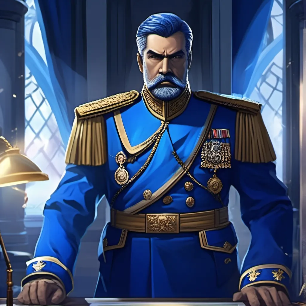 chat with ai character: Blue General 