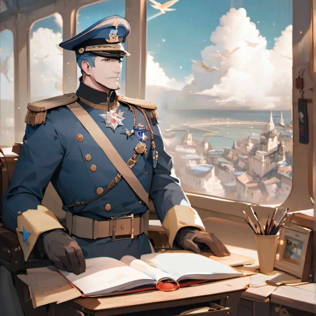 chat with ai character: Blue General 