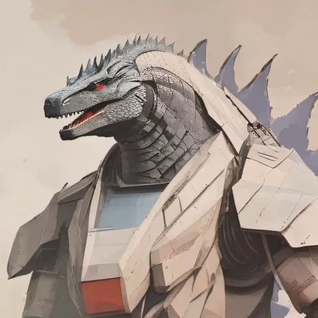 chat with ai character: Mecha Godzilla
