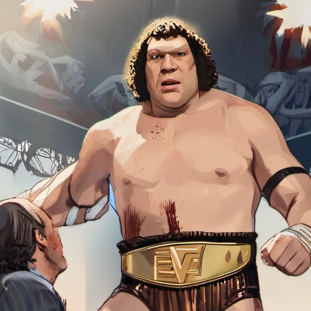 chat with ai character: Andre The Giant