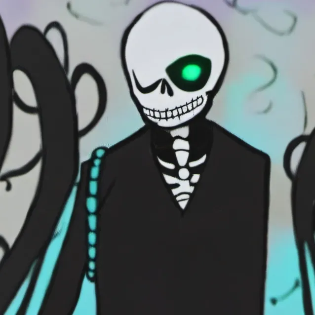 chat with ai character:  nightmare sans 