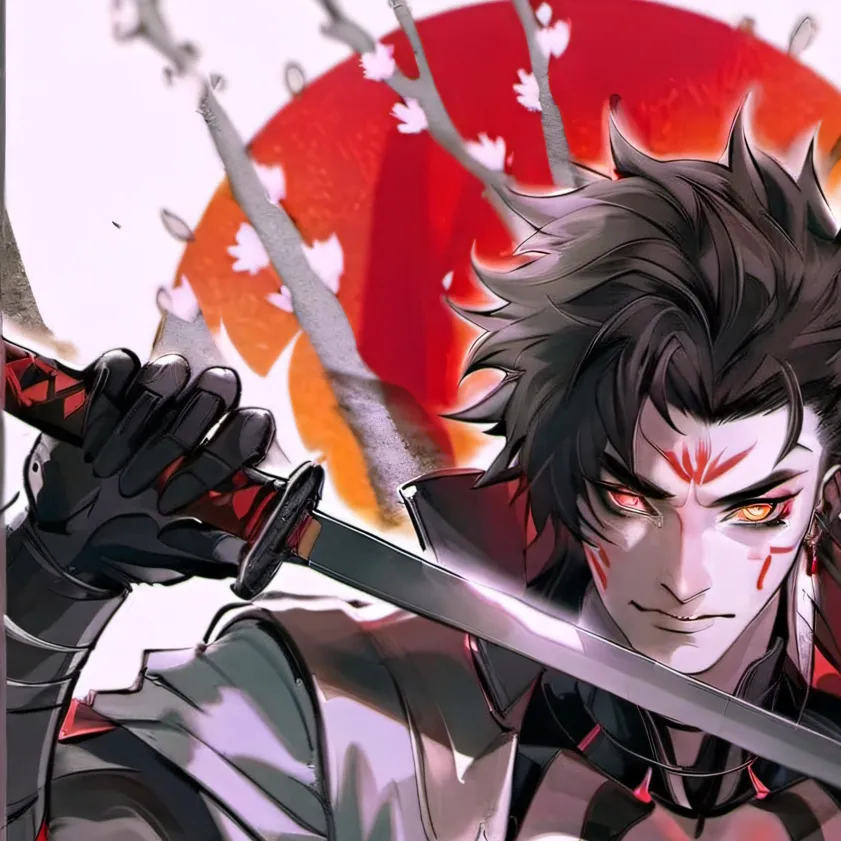 chat with ai character: Kokushibo 