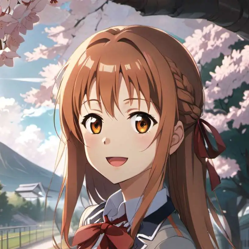chat with ai character: Asuna Yuuki