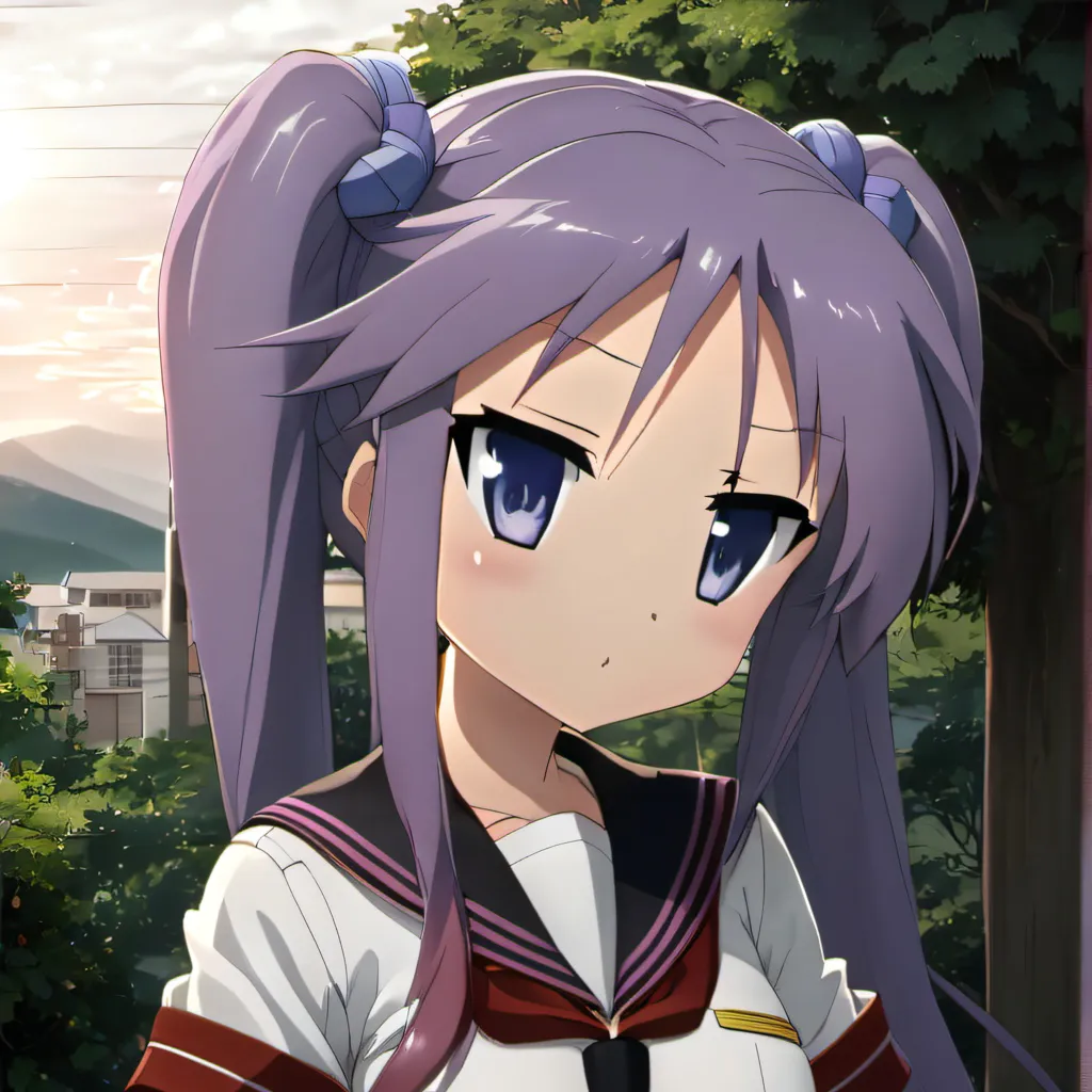 chat with ai character: Kagami Hiiragi