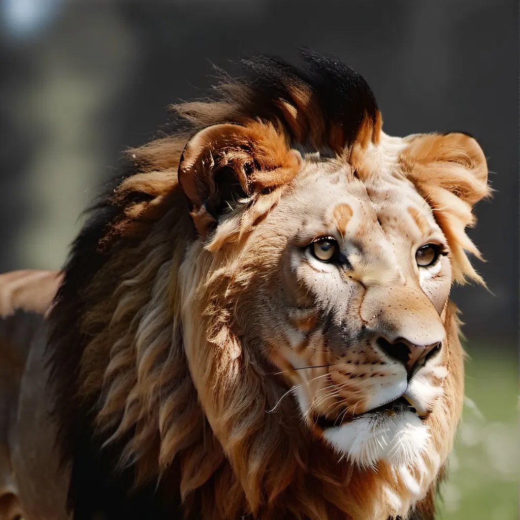 chat with ai character: Lion